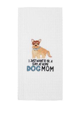 Dog Mom Waffle Towel