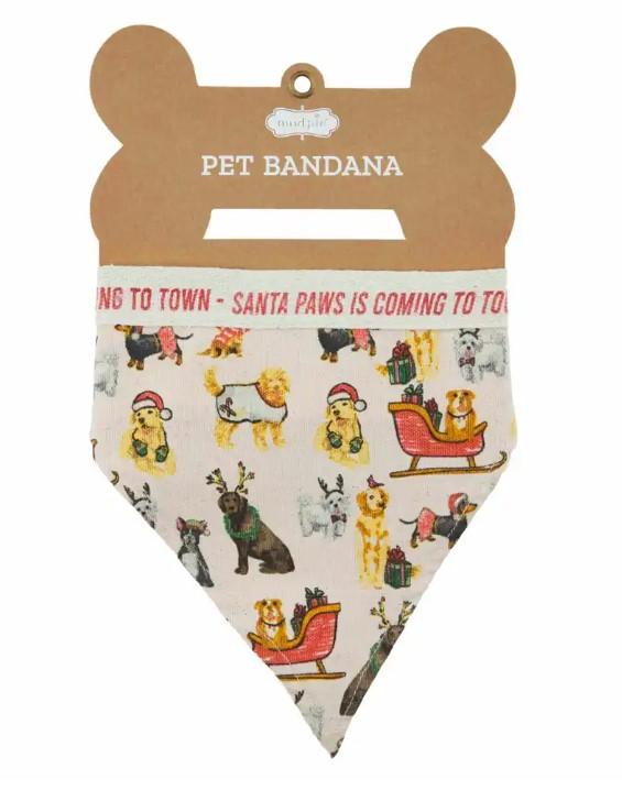 Dog Print Dog Bandana