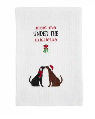 Dogs Waffle Towel