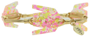 Bourbon & Boweties Dots Jockey Silk Bracelet