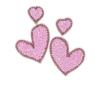 Double Hearts Earring