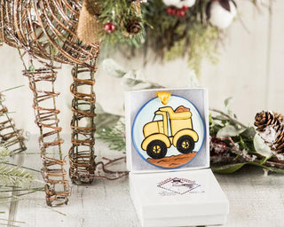Dump Truck Flat Ornament