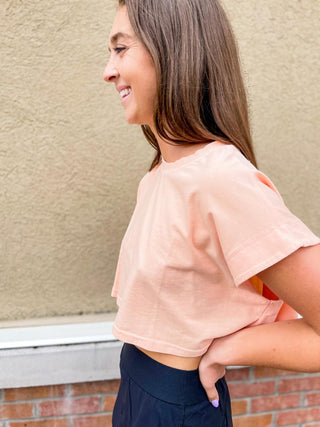 Dyed Cap Sleeve Top (More Colors)