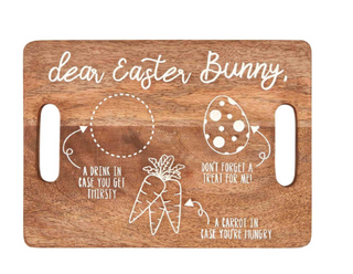Easter Bunny Treat Tray