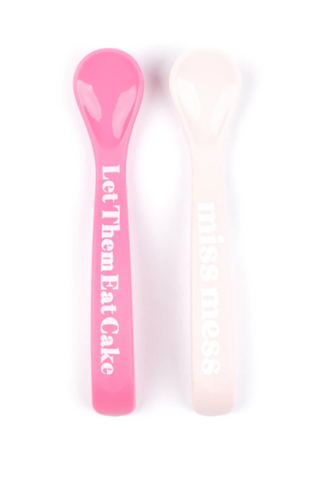Eat Cake/Miss Mess Spoon Set