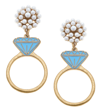 Engagement Ring Earring