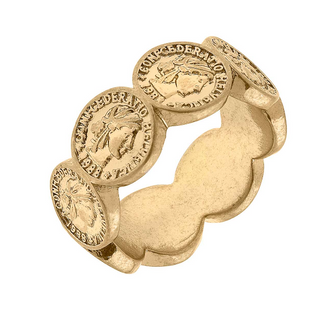 Ensley Coin Ring-Size 7