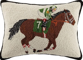 Equestrian Racer Pillow