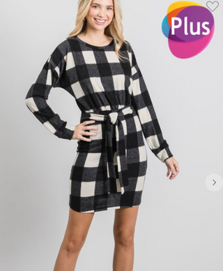Do Right By Me Dress-Curvy