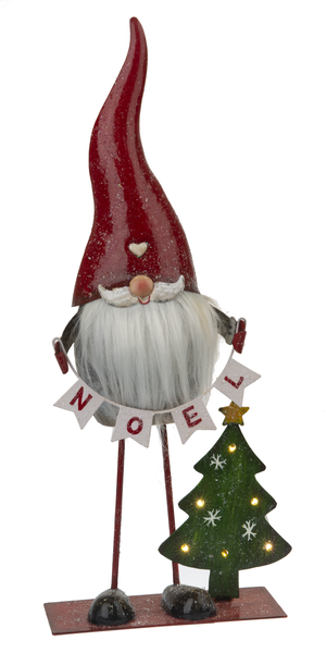 Light Up Gnome Figurine