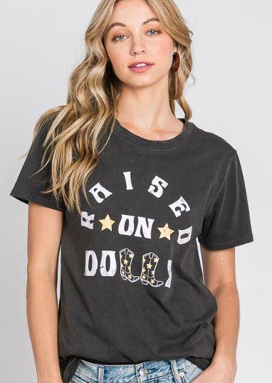 Raised On Dolly Graphic Tee