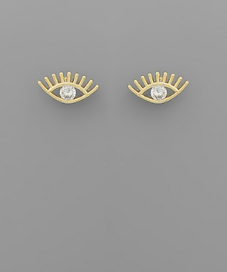 Eyes On You Earring Gold