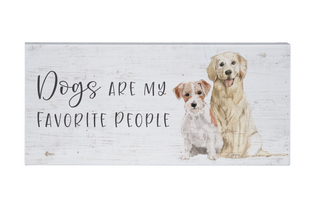 Favorite People Block Sign