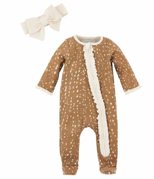 Fawn Sleeper & Headband Set