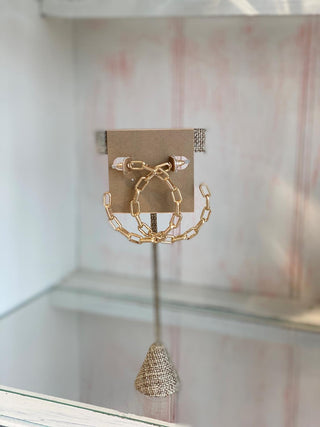 Felicia Frozen Chain Hoop