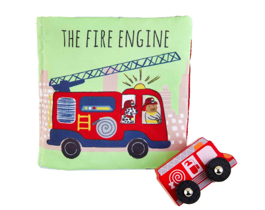 Fire Truck Book & Toy