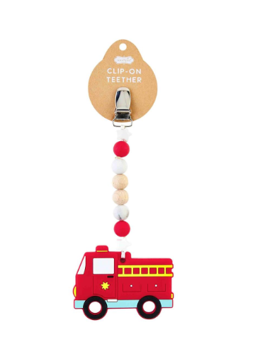 Fire Truck Clip Teether