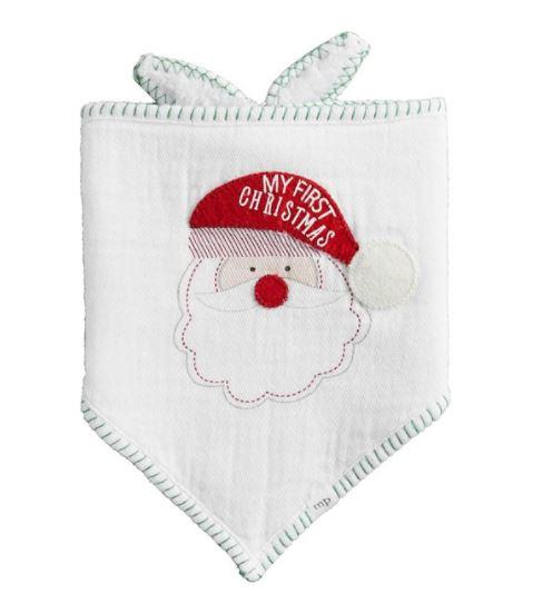 First Holiday Xmas Bib