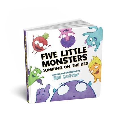 Five Little Monsters Book