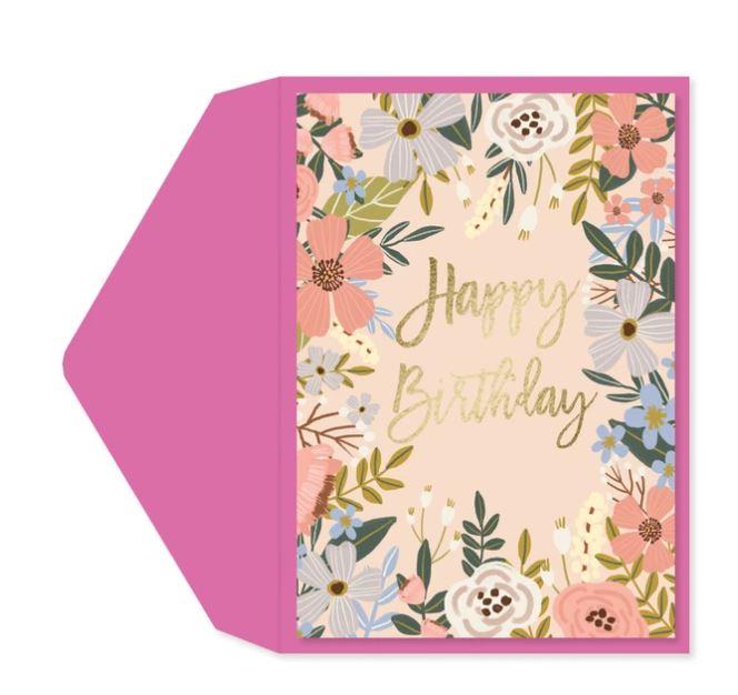 Floral Birthday Card