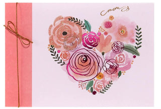 Flower Heart Mother's Day Card