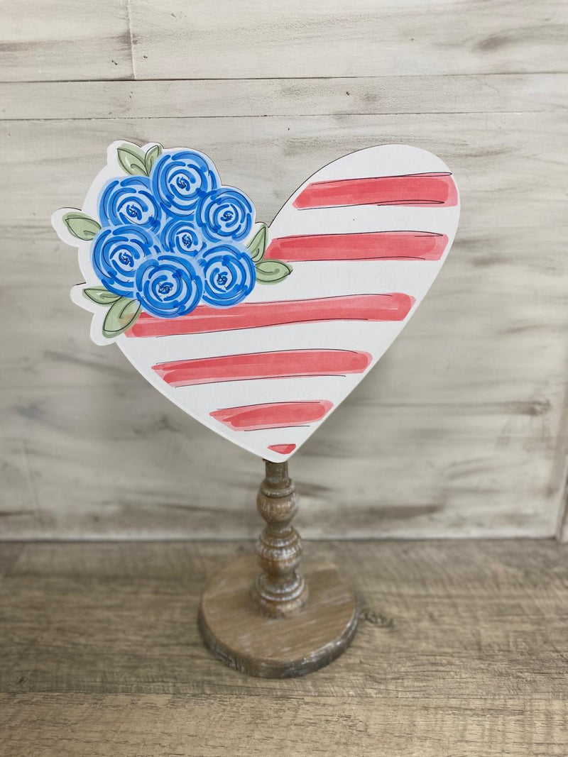 Flowery Flag Topper