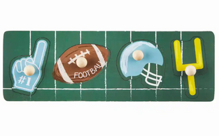 Football Wood Knob Puzzle