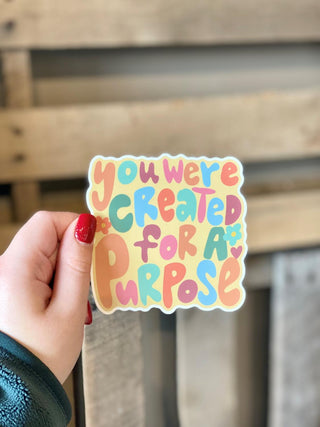 For A Purpose Sticker