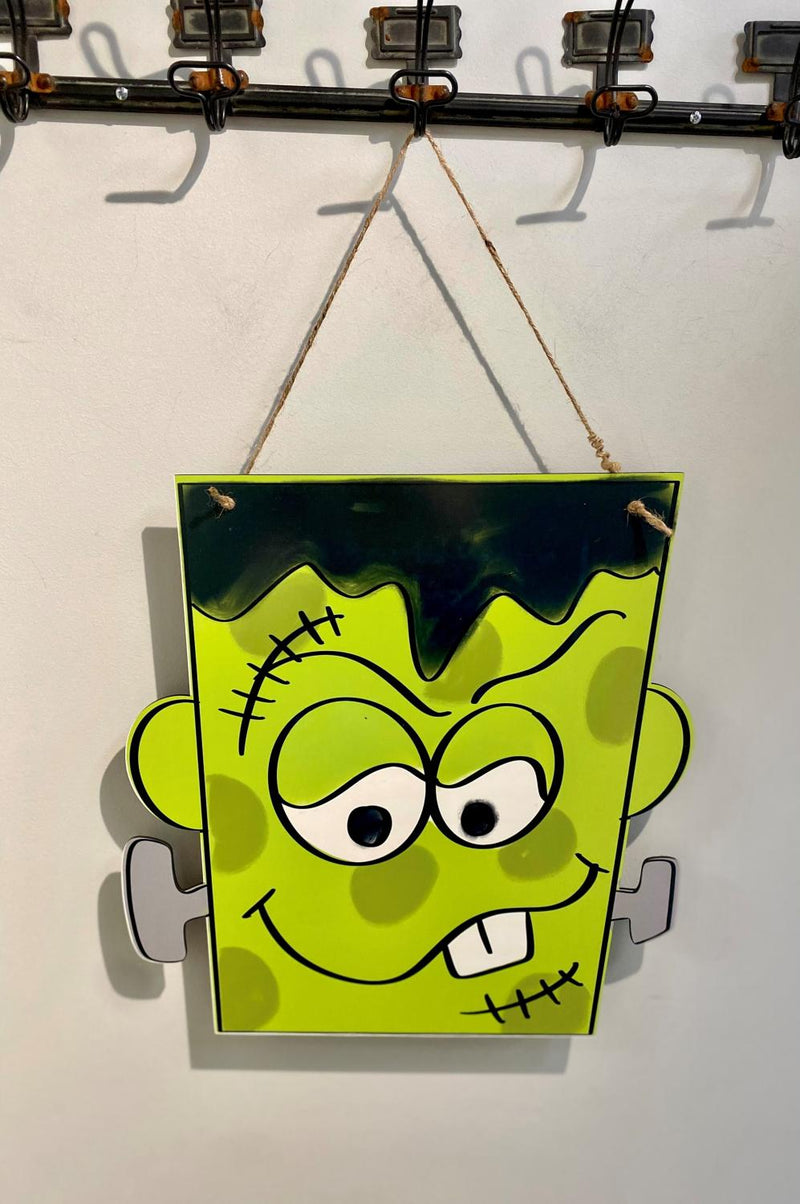 Frankenstein Door Hanger