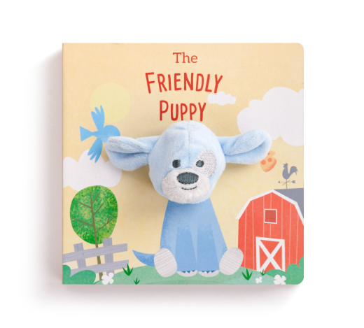 Friendly Puppy Puppet Book