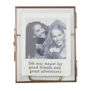 Friends Glass Brass Frame