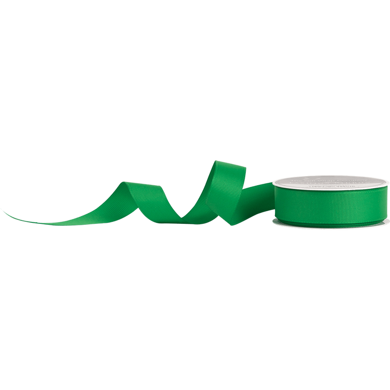 GROSGRAIN RIBBON GREEN