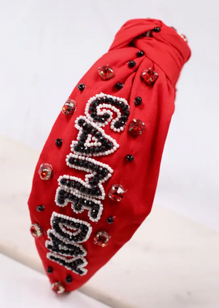 Gameday Headband Red