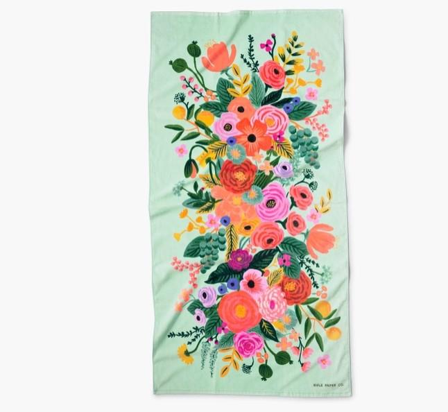 Garden Party Beach Towel