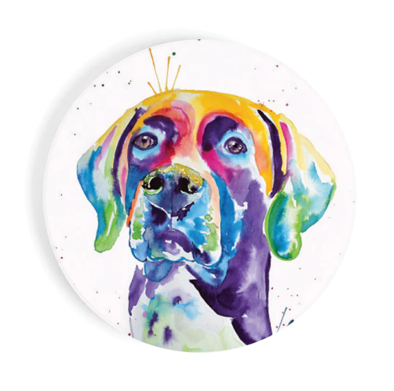 German Pointer Car Coaster