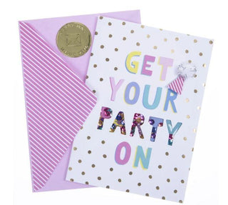 Get Your Party Birthday Card