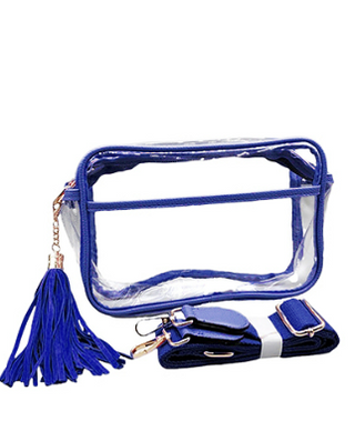 Gigi Clear Bag Royal