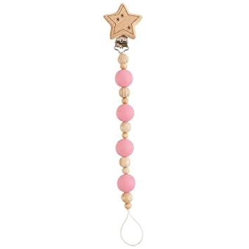 Girl Star Wooden Pacy Clip