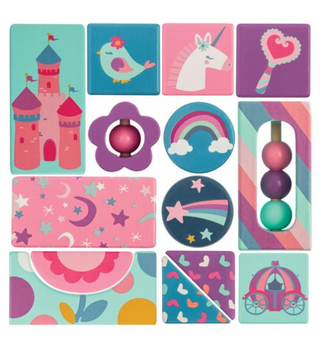 Girl Wood Blocks