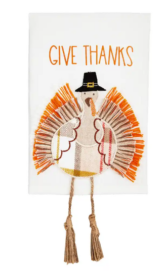 Give Thanks Dangle Towel