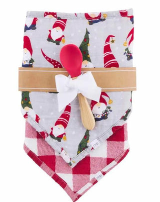 Gnome Bib & Spoon Set