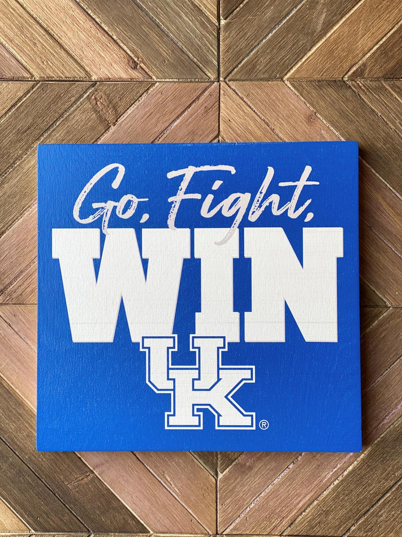 Go Fight Win UK Wall Sign