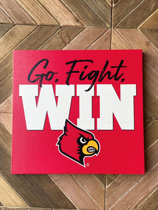Go Fight Win UL Wall Sign