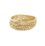 Gold Chloe Bracelet Stack