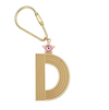 Gold Initial Keychain (More Colors)