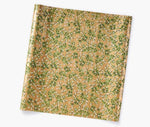 Gold Mistletoe Wrapping Paper