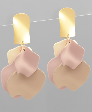 Goldie Earrings Mauve