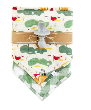 Golf Bib & Spoon Set