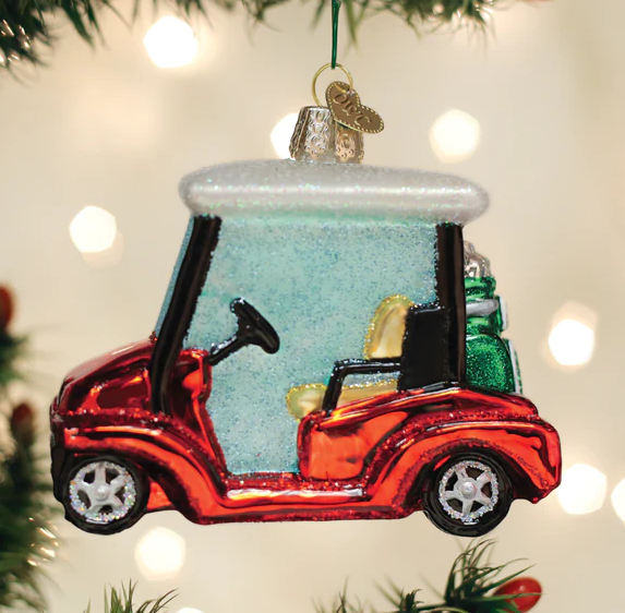 Golf Cart Ornament