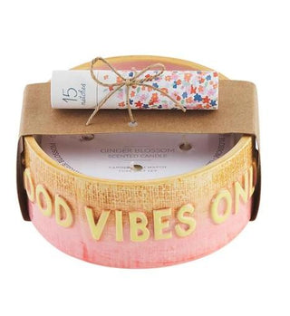 Good Vibes Candle Match Set